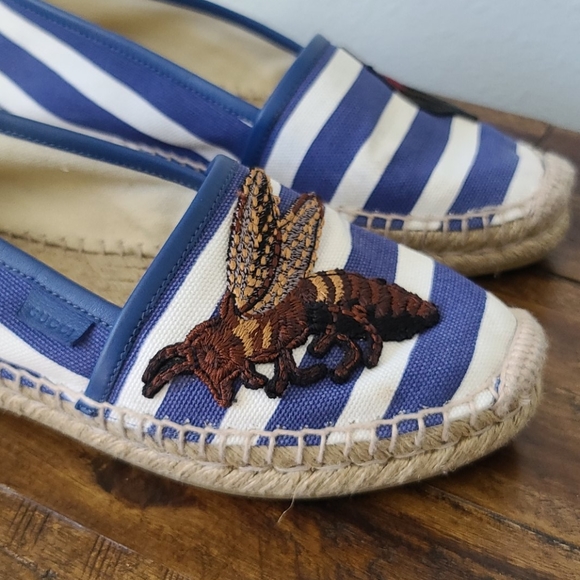 🎉HP🎉 GUCCI Pillar Patch Espadrille 🎉 - Picture 9 of 16